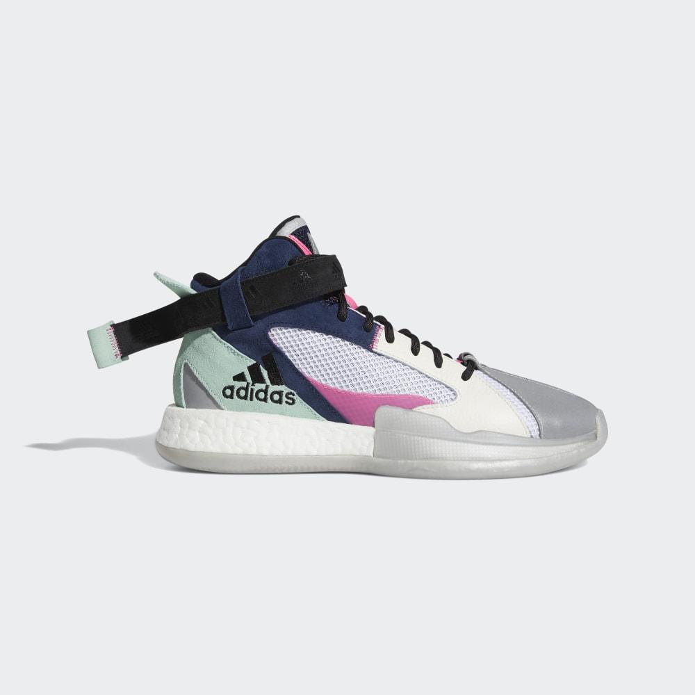 Adidas Men's Posterize Basketball Shoes Navy/Pink/White Ireland EG6875